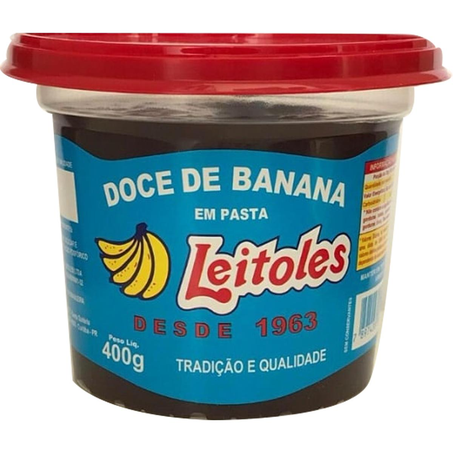 Doce Leitoles 400g - Banana