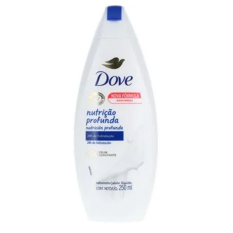 SAB LIQ DOVE 250ML NUTRICAO PROFUN 360-0