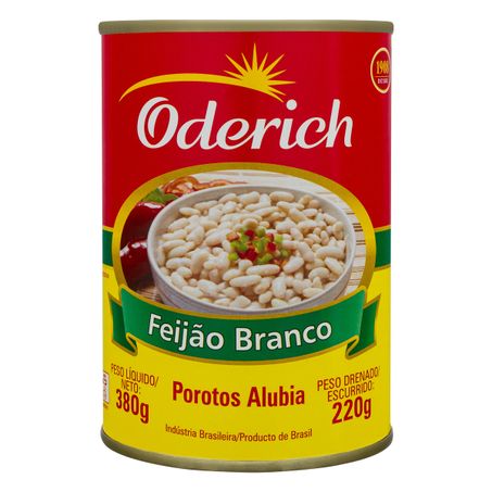FEIJÃO BRANCO EM CONSERVA ODERICH