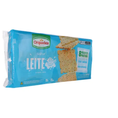 BISCOITO ORQUIDEA LEITE 320G 360-32
