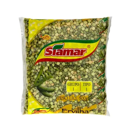 Ervilha siamar 500g partida