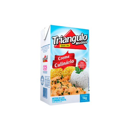 Creme de Leite Triangulo Mineiro Culinário 1Kg