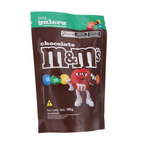 CHOC.M&MS 148G AO LEITE POUCH 360-34