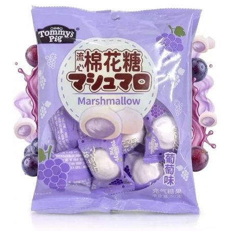 MARSHMALLOW KAMEIDI RECHEADO UVA 60G