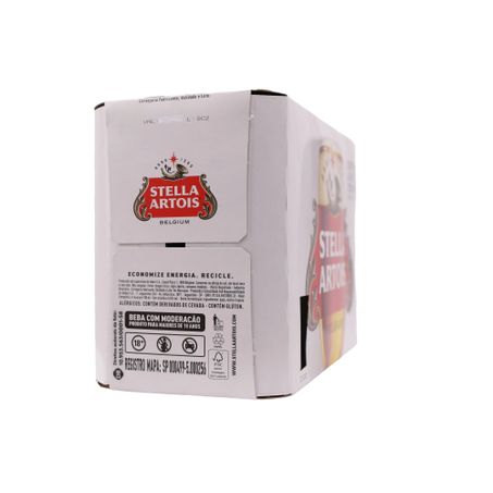 Cerveja stella artois 350ml c/8 und 360-18
