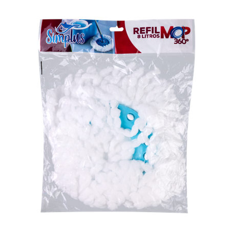 Refil mop 360 simplus 8l