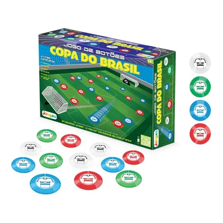 Brinquedo futebol de botao dois times ref. 091447
