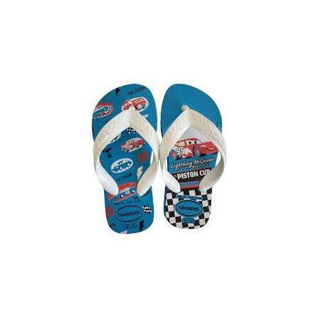 HAVAIANAS KIDS CARS TURQUESA/BRANCO 27/28