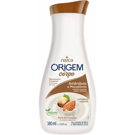 ORIGEM CR HIDR 380ML CORPORAL AMENDOAS D