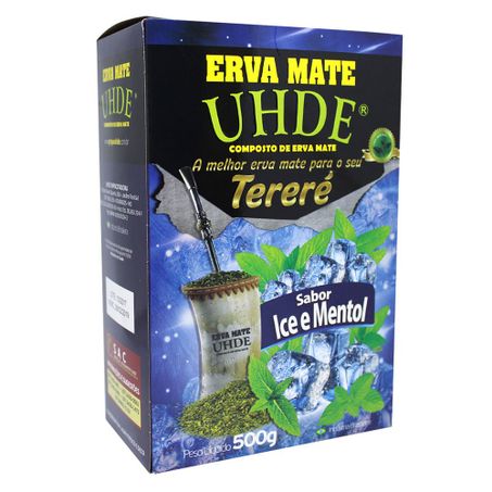 Erva mate uhde 500g terere ice mentol