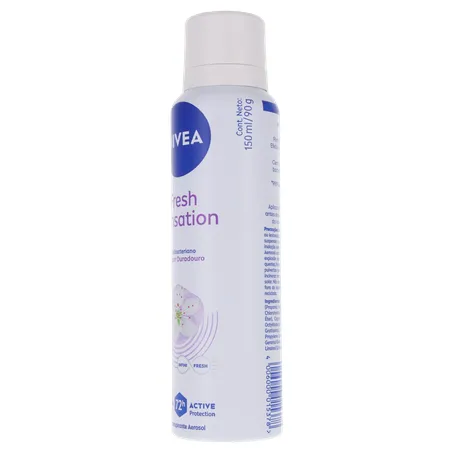 Desodorante aerosol nivea feminino fresh sensation 150ml 360-6