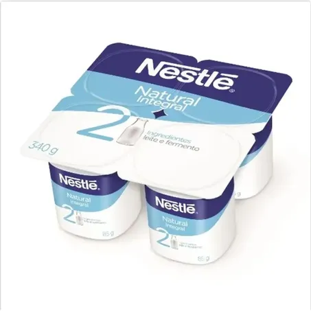 Iogurte Natural Nestle Integral Bandeja 340g 
 