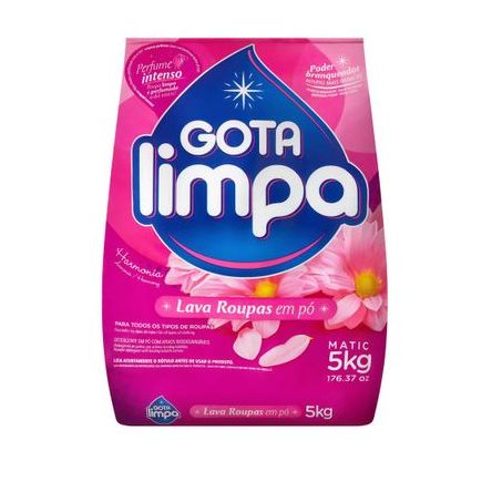 Sabao em po gota limpa 4kg harmonia