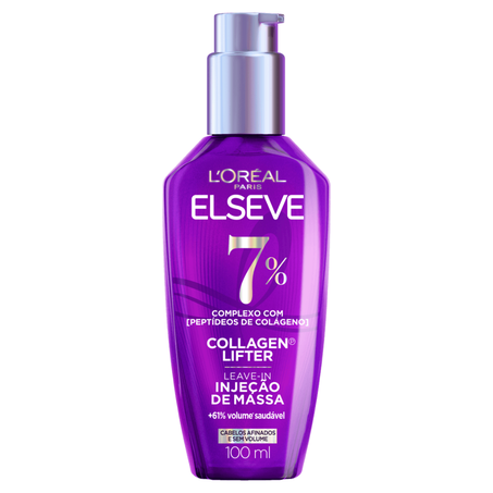 Creme cabelo finalizador elseve 100ml collagen lifter