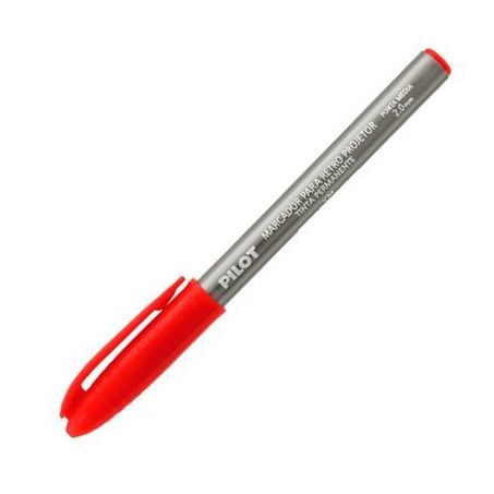 CANETA P/ RETROPROJETOR 2.0MM VERMELHA PILOT
