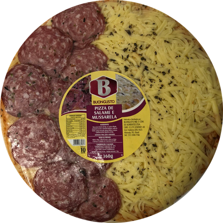 PIZZA BUONGUSTO 360GR SALAM/MUSSARELA