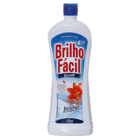 Cera liquida brilho facil incolor 750ml