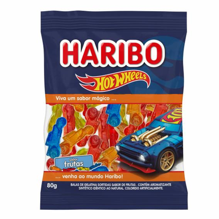 BALA HARIBO WHEELS 80G FIRE
