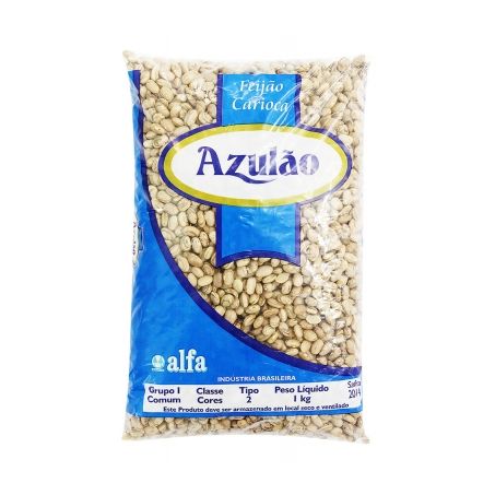 Feijao carioca azulao 1kg