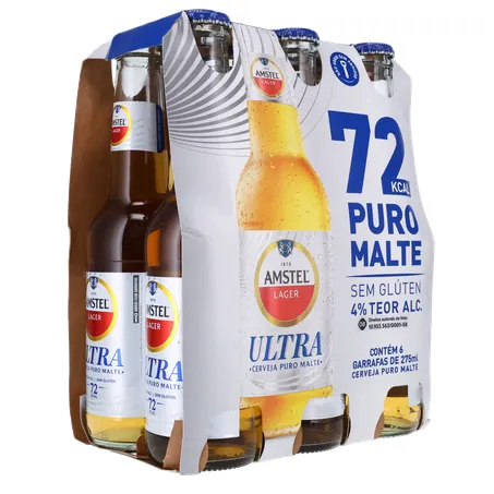 Cerveja amstel puro malte ln pack 6 275m 360-14
