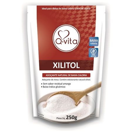 ADOÇANTE EM PÓ XILITOL Q-VITA