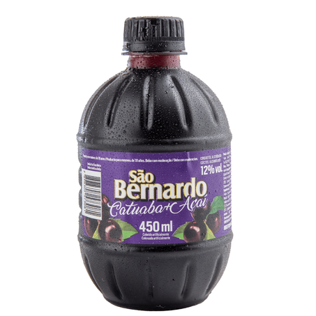 COQUETEL ALCOÓLICO SÃO BERNARDO CATUABA COM AÇAÍ 450ML