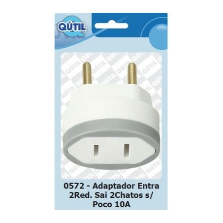 Adaptador 2 Pinos Qútil
