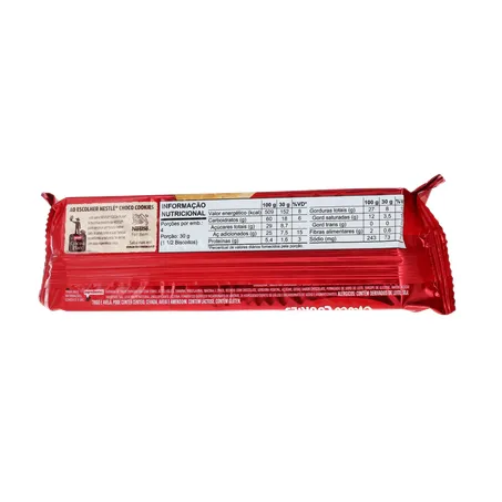 Biscoito Nestlé Cookies Recheado Chocolate Ao Leite Pacote 120G 360-19