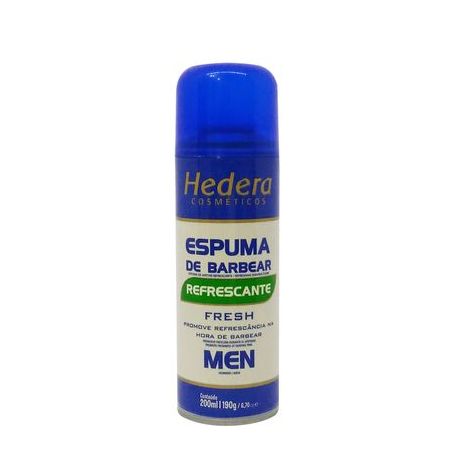 Espuma de barbear hedera 200ml refrescante