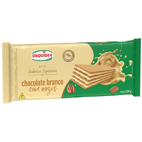 Bisc orquidea wafer 100g choc bran c/noz