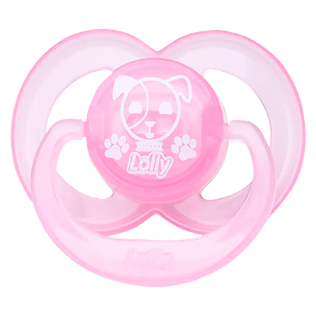 Chupeta lolly silicone red.rosa 5012