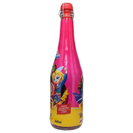 Espumante spunch 660ml zero alcool liga da justica 360-9
