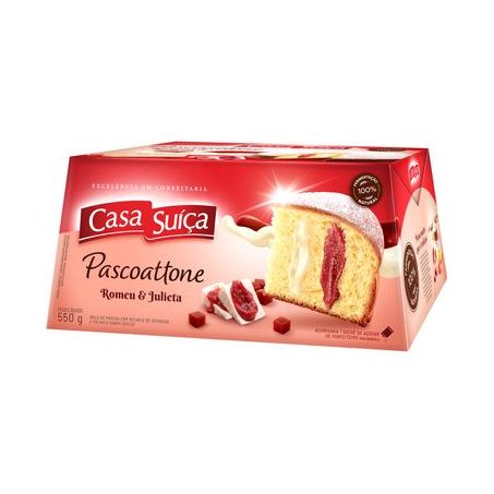 PASCOATTONE CASA SUICA RECH 550G ROMEU E JULIETA