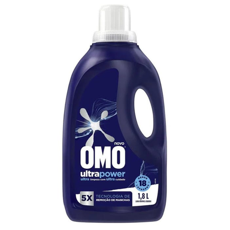 LAVA ROUPAS LÍQUIDO OMO ULTRA POWER 1,8L