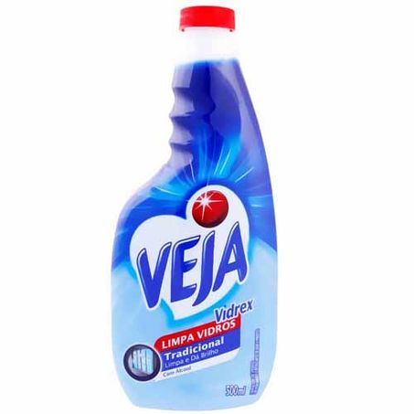 LIMPA VIDRO VIDREX RECARGA SPRAY 500ML