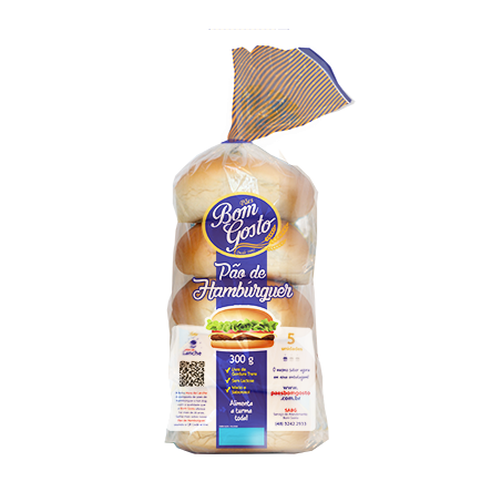 Pao bom gosto hambuguer 500g