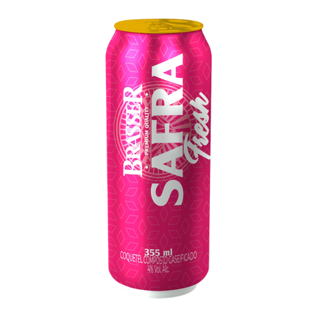Coquetel Composto Brasser 355ml Lata Safra Fresh