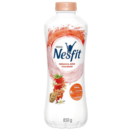 Iogurte nesfit morango baunilha 850g