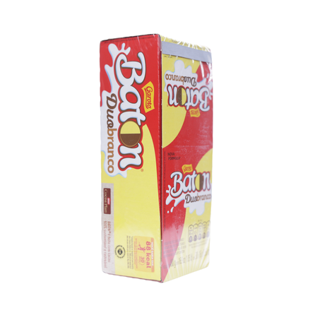 Choc baton garoto 2em1 pret/bra 30un 360-51