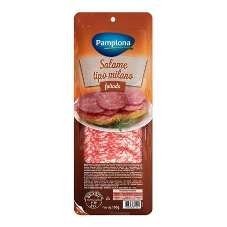 SALAME TIPO MILANO FAT PAMPLONA 100G