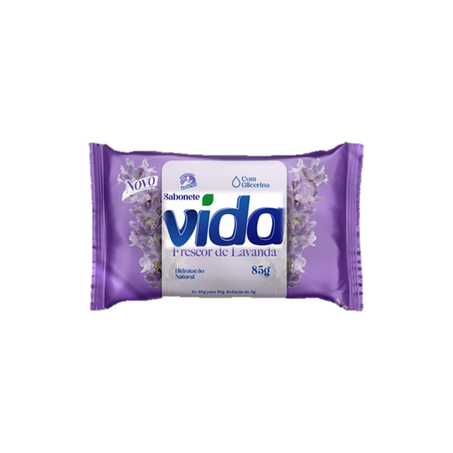 Sabonete Vida 85g Frescor De Lavanda