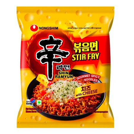 MACARRÃO INSTANTANEO STIR FRY CHEESE NONGSHIM 136G