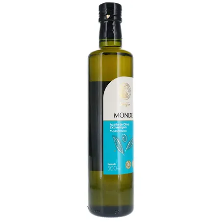 AZEITE DE OLIVA TUNÍSIA MONDE MEDITERRÂNEO EXTRAVIRGEM 500ML 360-32