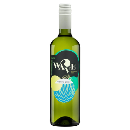 Vinho Frisante Wave 750ml - Demi-Sec - Branco