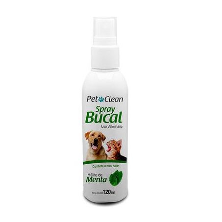 Spray bucal pet clean menta 120ml