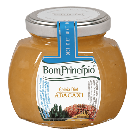 GELEIA DE ABACAXI DIET BOM PRINCÍPIO