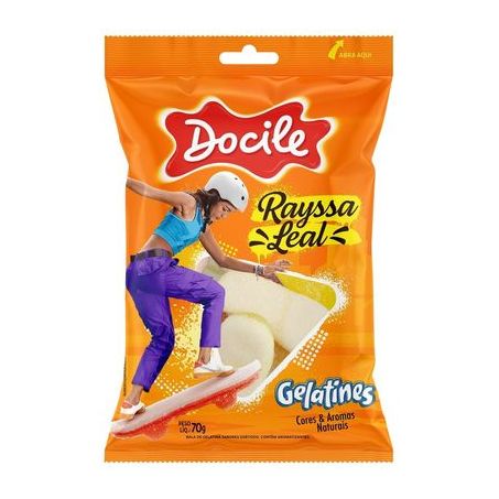 GELATINES SKATE RAYSSA   DOCILE 70G