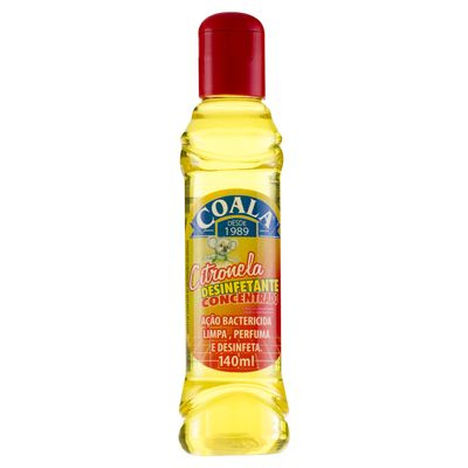 Coala-desinfetante conc 120ml 3 em 1 citronela