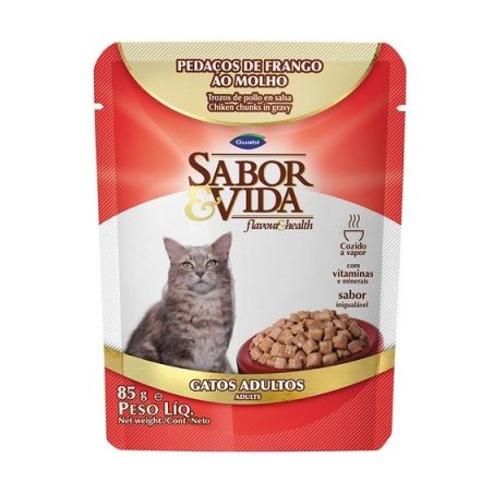 SABOR E VIDA GATOS FRANGO 100G