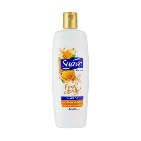 SHAMPOO SUAVE 325ML MEL E AMENDOA